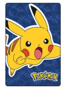 Couverture Polaire Pokémon 100x150 cm, plaid polaire Pokemon