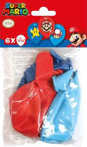Generique - 6 Ballons Latex Super Mario