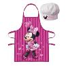 Ensemble tablier et toque Minnie la souris