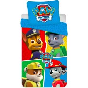 Parure de lit bébé , draps pour enfants Paw Patrol (petit) 100 × 135 cm, 40x60 cm