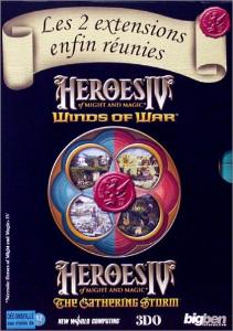 Heroes of Might & Magic IV : Winds of War (Add on) + The Gathering Storm (Add on) Pc