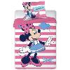 Disney Parure de lit pour Enfant 100 x 135 cm Minnie Mous