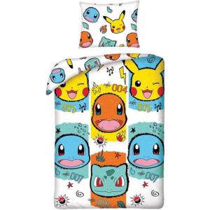 Parure de lit Pokemon Pikachu 140x200 cm +1 Taie d'oreiller