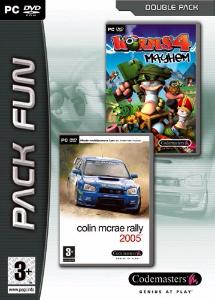 Worms 4 Mayhem + CMR 2005 pack fun