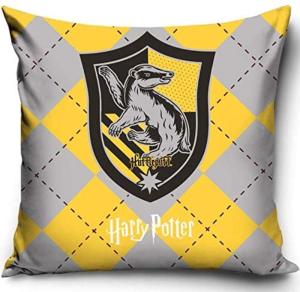 Taie d'oreiller pour Enfants 40x40 Harry Potter Hufflepuff Jaune