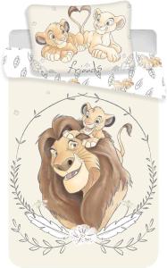 Le Roi Lion Parure de lit Bébé 100x135 cm 100% Coton Simba Mufasa