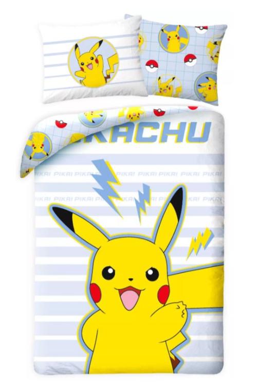 Pokémon Tonnerre Linge de lit 140×200 cm, 70×90 cm Numéro d'article : HAX608140