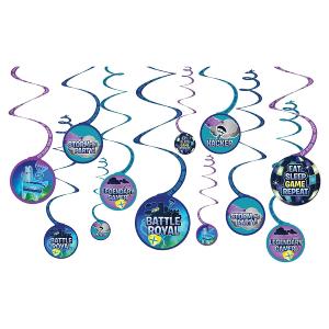 Amscan International 6702412 Décoration à suspendre Motif tourbillon Battle Royal 