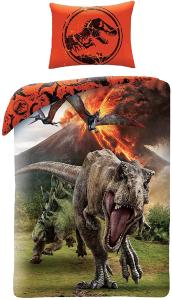 Jurassic World Dinosaure Parure de lit Coton Housse de Couette lit 1 Place 