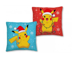 Un Coussin de Noël Pokémon, Coussin 40*40 cm, Coussin enfant HAX605064