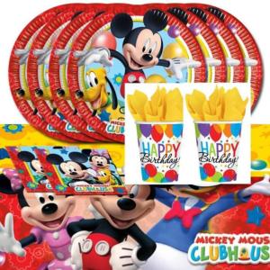 kit anniversaire ( cde 7 ) Mickey Mouse kit de fête d'anniversaire pour 16 