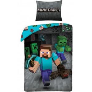 Linge de lit Minecraft 140 × 200 cm, 70 × 90 cm Parure de lit Mine craft