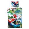 Parure de lit Super Mario Kart enfant 140x200cm + 70x90cm