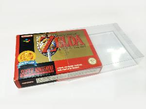 Mgs33 : 10 X Boitier de protection plastique pour boites de jeux Super nintendo (SNES) ou Nintendo 64 (N64)
